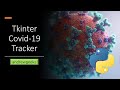 Tkinter COVID-19 Tracking Application Using Python | Python Tutorial
