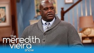 Shaq Reveals The Truth Behind A Large Shoe Size | The Meredith Vieira Show