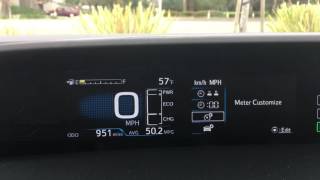 Toyota Prius PRIME 2017 - How to enable Split Screen View for the Main Display