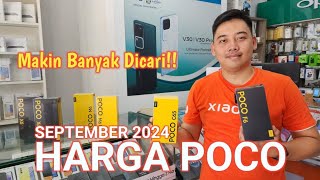 CEK HARGA POCO SEPTEMBER 2024 | Makin Banyak Dicari!!