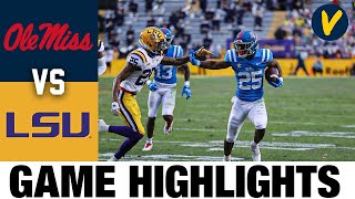 Ole Miss vs LSU Highlights | Week 16 | 2020 College Football Highlights