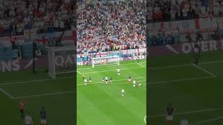 Harry Kane of England penalty kick against France - Fifa quarter finals World Cup 2022