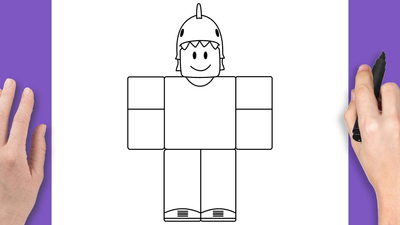 How To Draw Dino Kid From 99 Nights In The Forest Roblox Step By Step