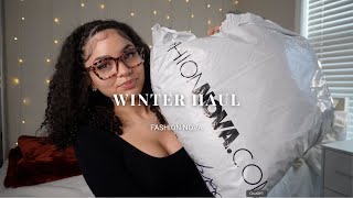 WINTER CLOTHING HAUL || FASHION NOVA || VLOGMAS #1