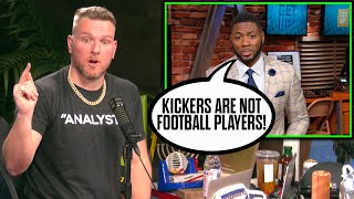 Pat McAfee Reacts To ESPN Analyst Saying Kickers Aren't Football Players