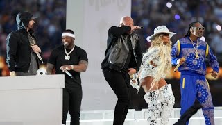 Super Bowl 56 Halftime Show LIVE | Dr. Dre, Snoop, Mary J. Blige, 50 Cent, Kendrick Lamar, Eminem