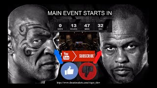 Майк Тайсон vs Рой Джонс | Прямая трансляция боя | Mike Tyson vs Roy Jones 29 November Live Deadmau5