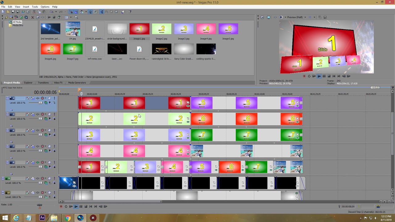 Tutorial Sony Vegas Pro 9 Brorapid