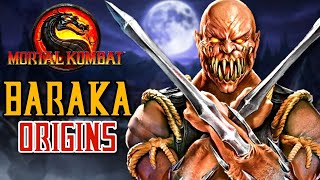 Baraka Origins - A Terrifying Cannibaistic Mutated Warrior With A Troubled Past And Lethal Blades!