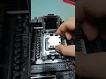 installing amd ryzen 7 7800x3d in an am5 socket asus tuf mb amd pcmr pcbuild amd 7800x3d