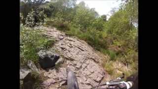 KIRROUGHTREE RED AND BLACK ROUTE. SEVEN STANES