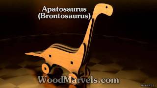 Apatosaurus (Brontosaurus): 3D Assembly Animation (720HD)