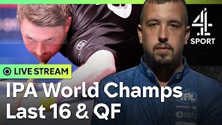 Live Pool | Last 16 \u0026 QF | Day Session | IPA World Championships 2023