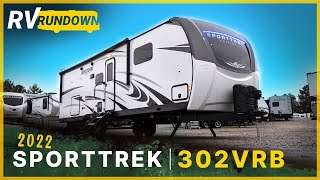 RV Rundown | 2022 Venture RV SportTrek Touring 302VRB Couples Travel Trailer Camper | Southern RV