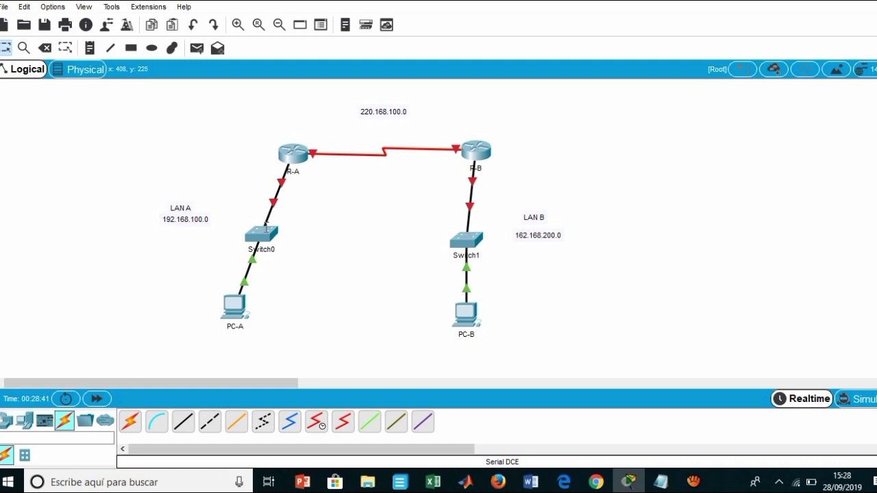 Enrutamiento Estático Packet Tracer 2020 ( Desde Cero) - YouTube