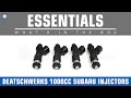 Deatschwerks 1000cc Subaru WRX/STI Injectors- Whats in the Box?