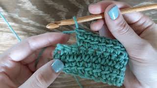 How To Decrease In Linked Double Crochet
