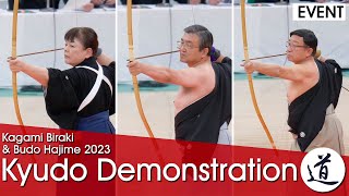 Kyudo Demonstration - Kagami Biraki 2023