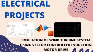 EMULATION OF WIND TURBINE SYSTEM USING VECTOR CONTROLLED INDUCTION MOTOR DRIVE|