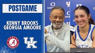 Kenny Brooks, Georgia Amoore on 65-56 win over No. 22 Alabama | Kentucky WBB