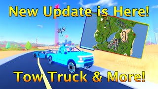 New Tow Truck Update is Here in Roblox Jailbreak! Waypoints, New Minimap, New ATM Code & More!