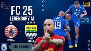 Seru !! ElClasico Indonesia - Saling Serang Persija vs Persib Di JIS [FC 25 BRI LIGA 1]