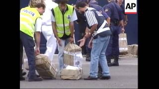 SPAIN: CANARY ISLANDS: COCAINE SEIZURES