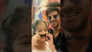 മലയാള നടന്മാരിൽ💞അച്ഛനും മോളും💞✨️  #father #daughter #love #shortvideo #prithviraj #dulquer