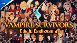 Vampire Survivors: Ode to Castlevania - Launch Trailer | PS5 & PS4 Games