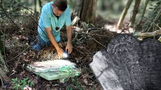 Lost Graves & Untold History—Hidden Roadside Cemetery! Whitley / Russel Cemetery