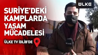 Suriye'deki Kamplarda Ağır Kış Şartları Devam Ediyor