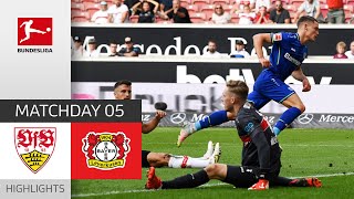 VfB Stuttgart - Bayer 04 Leverkusen 1-3 | Highlights | Matchday 5 – Bundesliga 2021/22