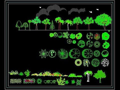 Free Landscape Autocad Block Download (www.planndesign.com)- Plants ...