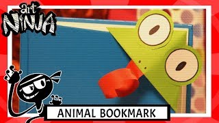 Art Ninja | Animal Bookmark | Art for Children