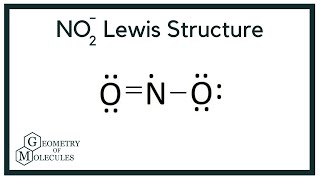 NO2- Lewis Structure (Nitrite Ion)