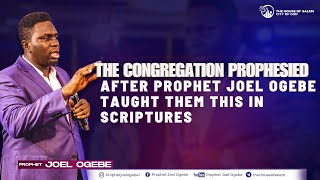 The Congregation Prophesied After Prophet Joel Ogebe Taught Them This In Scriptures