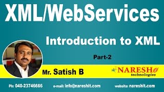 Introduction to XML Part-2 | XML Tutorial | Satish B