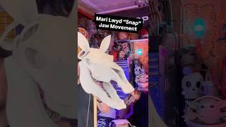Mari Lwyd Snap Jaw Movement #marilwyd #christmastraditions #christmascrafts