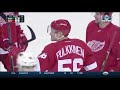 pulkkinen hammers first nhl goal past dubnyk