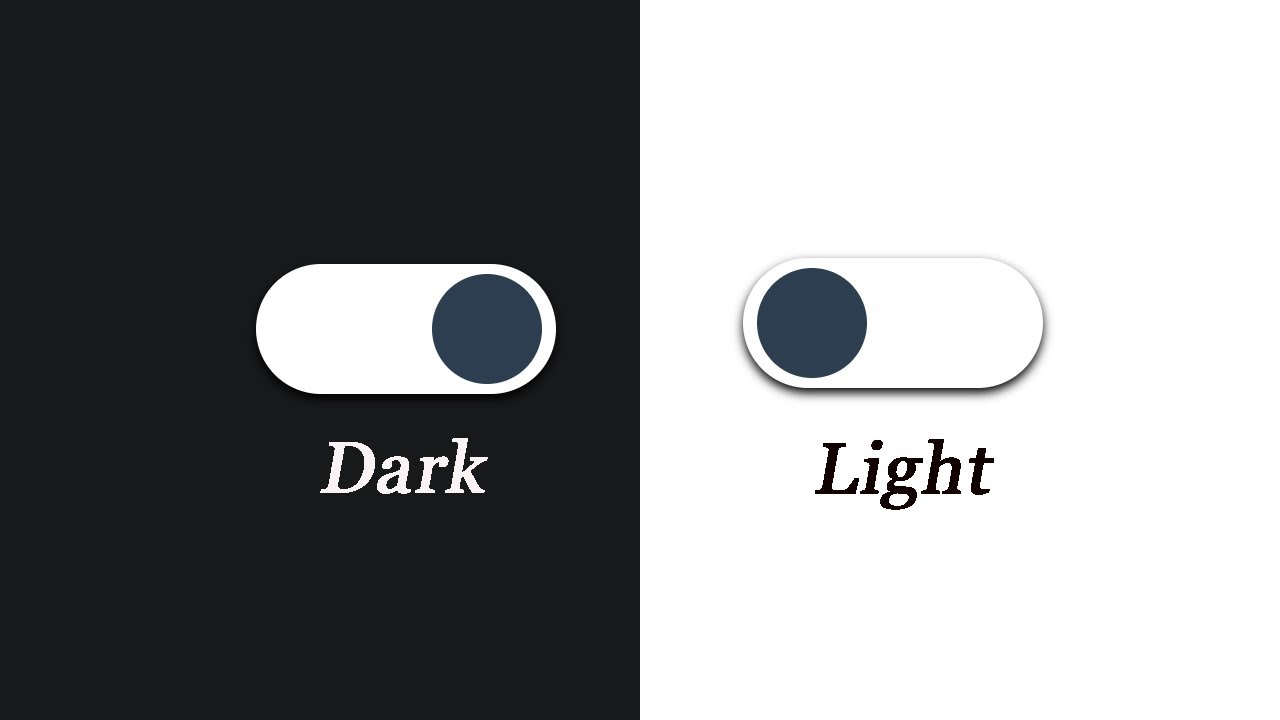 Dark / Light Mode | Toggle Button | Using Html, Css And JavaScript ...