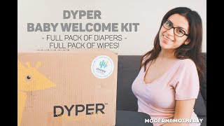 Dyper | How to Get a Trial Baby Welcome Kit | Unboxing - Free Baby Samples 2020!