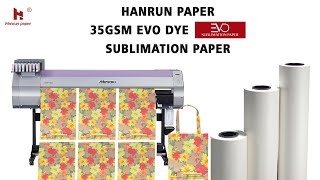 35Gsm EVO Dry Sublimation Paper