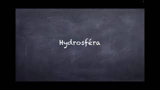 Hydrosféra