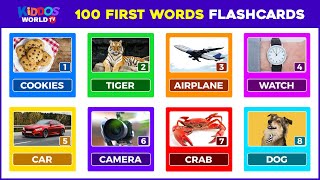 First 100 Words for Children English Vocabulary Learning