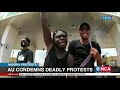 AU condemns deadly Nigeria protests