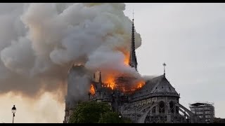 Notre Dame of Paris is Burning