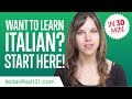 Get Started with Italian Like a Boss! - Learn Italian in 30 Minutes