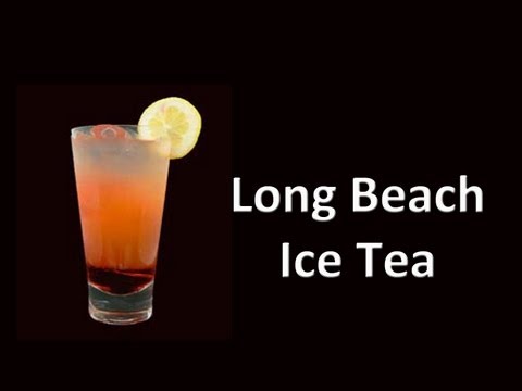 Long Beach Iced Tea Cocktail Drink Recipe