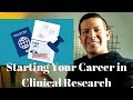 Start a Career in Clinical Research | Work Visa USA