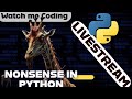 just an hour of coding ( Data Science (Numpy, Pandas, Matplotlib) and Pygame in Python) !